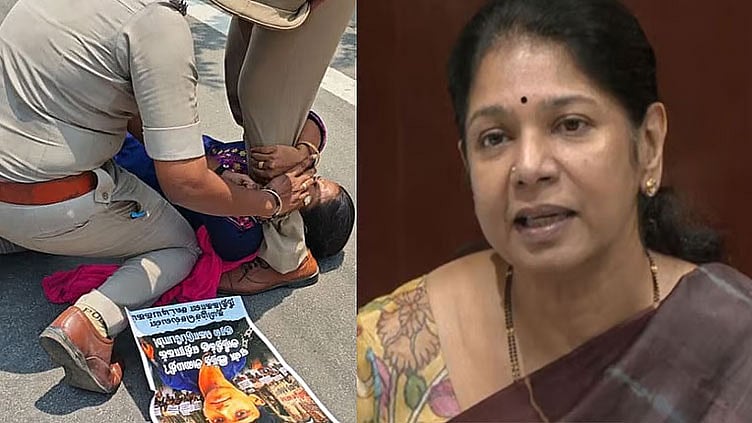 மாணவன் மரணத்திற்கு நீதி கேட்டு போராடுபவர்களை கைது செய்வதா..? - கனிமொழி கேள்வி