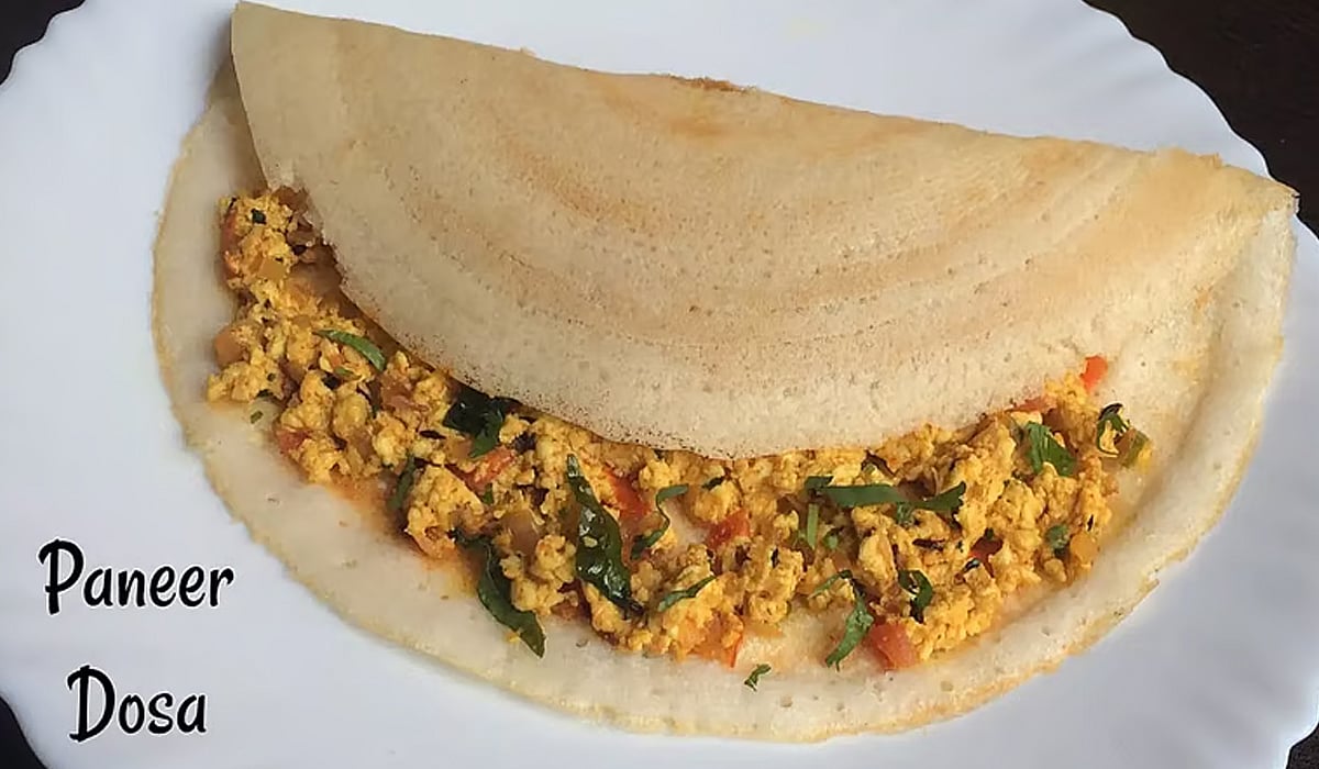 ஹோட்டல் ஸ்டைல் பன்னீர் மசாலா தோசை!