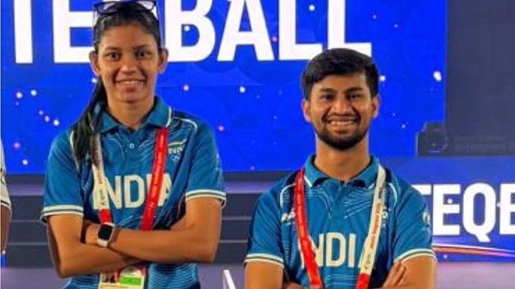 ஆசிய விளையாட்டுப் போட்டி: டெக்பாலில் இந்திய ஜோடி வெற்றி... வெண்கலப் பதக்க ஆட்டத்திற்கு தகுதி!