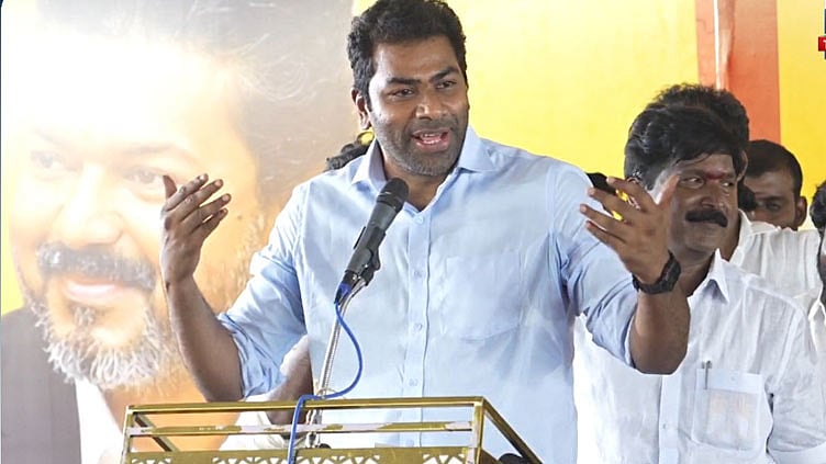 இடைத்தேர்தலில் ரூ.10,000 கொடுத்தாலும் திமுக வெற்றி பெற முடியாது - ஆதவ் அர்ஜுனா பேச்சு