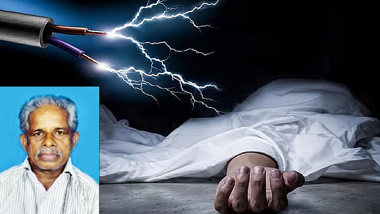 துணி காயப்போட சென்றபோது பரிதாபம்: மின்சாரம் தாக்கி தொழிலாளி உயிரிழப்பு