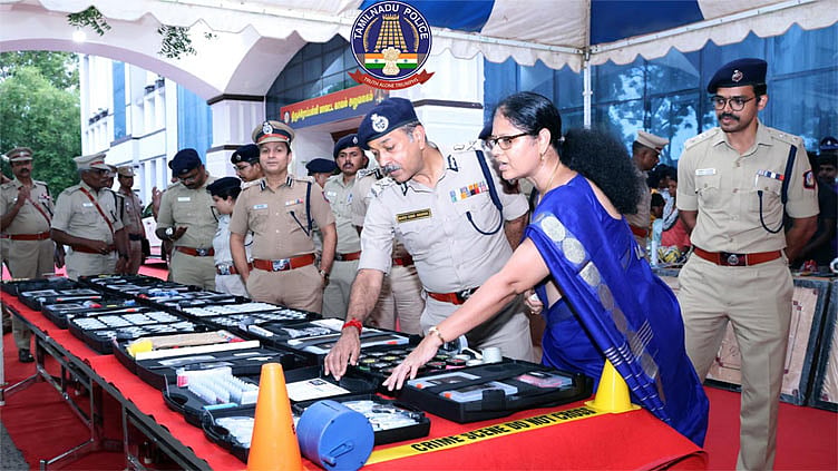 திருச்சி: மத்திய மண்டல காவல் பணிகள் குறித்து டிஜிபி மகேஷ் குமார் அகர்வால் ஆய்வு