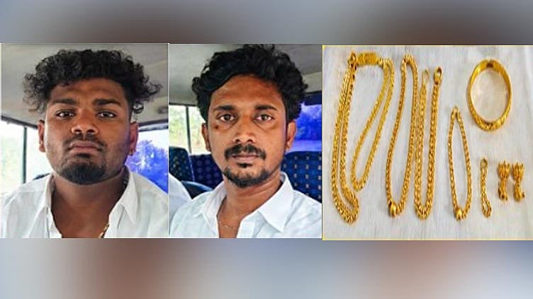 கத்தியை காட்டி மிரட்டி நகை, பணம் பறித்த 2 பேர் கைது: 3 சவரன் நகைகள் மீட்பு