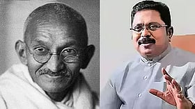 “மானுட நலனுக்காக ஓயாமல் உழைத்தவர்” - மகாத்மா காந்திக்கு டிடிவி தினகரன் புகழாரம்