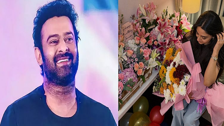 பாகிஸ்தான் நடிகையின் பிறந்தநாளுக்கு பிரபாஸ் அனுப்பிய பரிசு