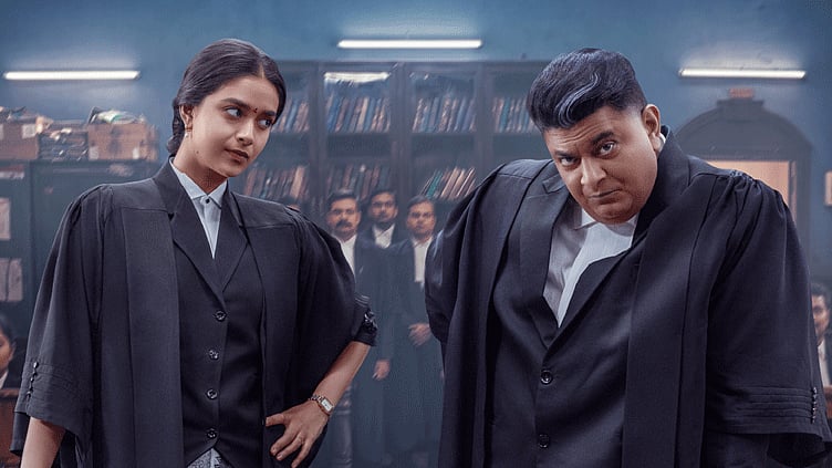 கீர்த்தி சுரேஷ், மிஷ்கின் நடிக்கும் `சத்யவான் சாவித்திரி' படத்தின் டீசர் வெளியானது