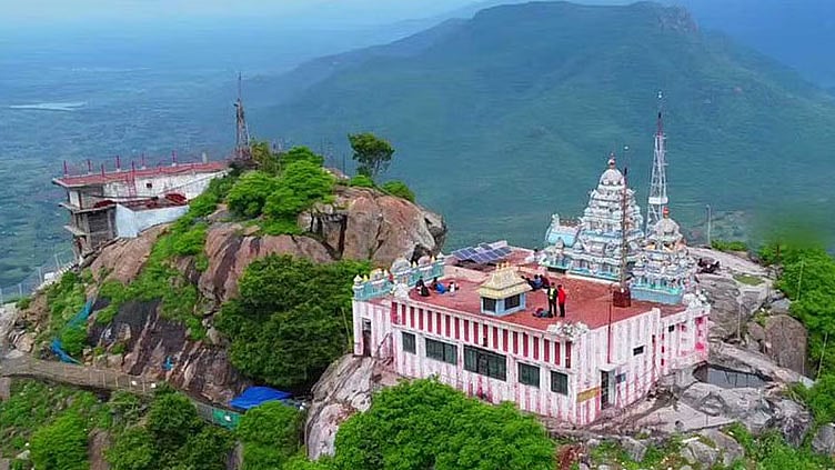 திருவண்ணாமலை பருவதமலையில் இன்று பக்தர்கள் மலையேறத் தடை