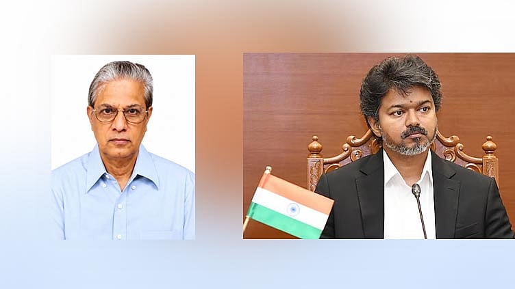 தமிழக முன்னாள் தலைமைச் செயலாளர் சுகவனேஸ்வர் மறைவு: முதல்-அமைச்சர் விஜய் இரங்கல்