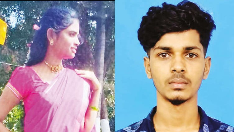 காதலியை வெட்டிக்கொன்று விட்டு லாரி முன் பாய்ந்து உயிரை மாய்த்த வாலிபர்..!