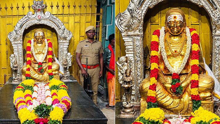 பசும்பொன்னில் தேவர் குருபூஜை விழா...பாதுகாப்பு பணியில் போலீசார் தீவிரம்!