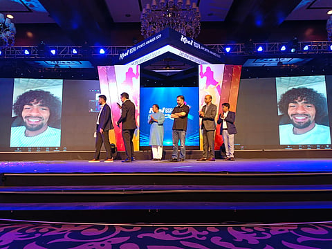 Footballer Hamza Choudhury emerged as the biggest winner at the Kool-BSPA Sports Award 2025, sweeping three major accolades, including the coveted Sportsperson of the Year and Popular Choice Award