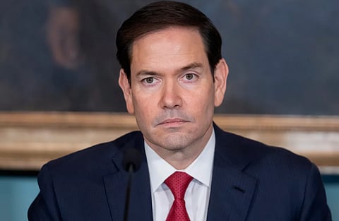 Secretary of State Marco Rubio attends a signing ceremony for a peace agreement between Rwanda and the Democratic Republic of the Congo at the State Department, June 27, 2025, in Washington.