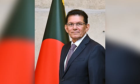 A photo of Foreign Minister Khalilur Rahman.