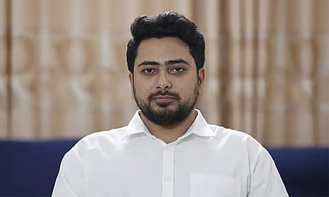 A photo of National Citizen Party (NCP) Convener Nahid Islam.