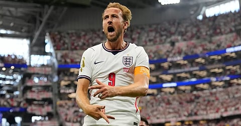 Harry Kane scored twice to equal England's all-time World Cup scoring record, while Jude Bellingham netted the decisive goal as England defeated Croatia 4-2 in their Group L opener on June 17, 2026.
