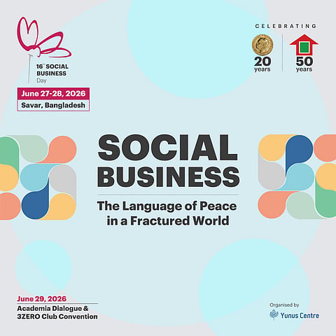 Yunus Centre to host 16th Social Business Day


