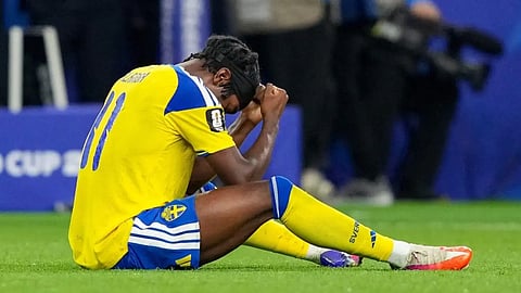 Swedish forward Anthony Elanga broke down after their 1-1 draw against Japan in their final group stage match of the FIFA World Cup 2026 on Friday. 
