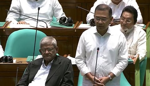 PM Tarique Rahman speaks in parliament on June 27, 2026