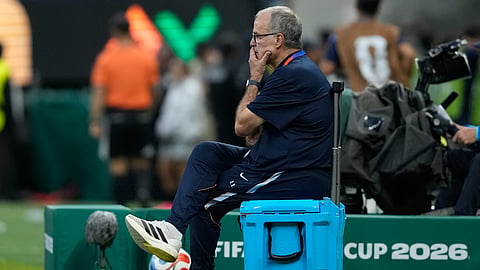 Uruguay coach Marcelo Bielsa.