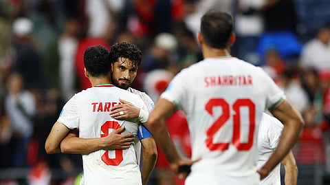 Iran players dejected after the end of the FIFA World Cup 2026 Group G match against Egypt on Saturday.