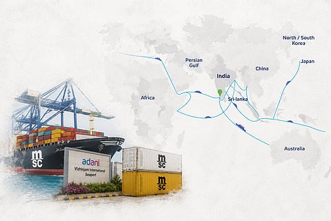 Adani sells $1.4b Vizhinjam port stake to MSC, eyes Bangladesh cargo to fuel transshipment hub
