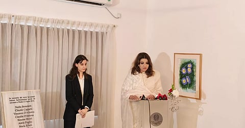 State Minister for Foreign Affairs Shama Obaed Islam attends a commemoration ceremony on July 1, 2026