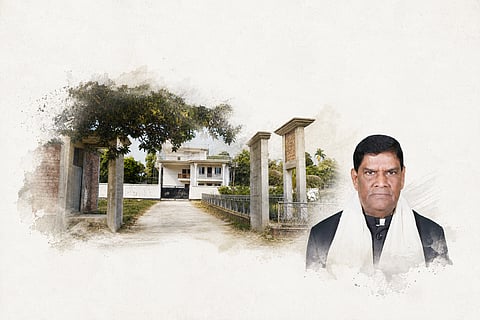 Benazir Ahmed and his locked house