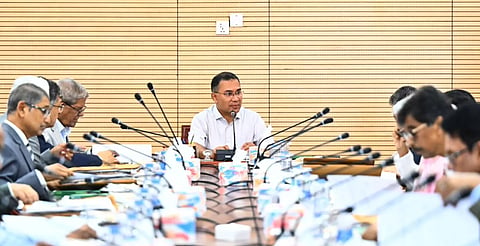 Prime Minister Tarique Rahman chairs Cabinet meeting at the Secretariat on Thursday afternoon.