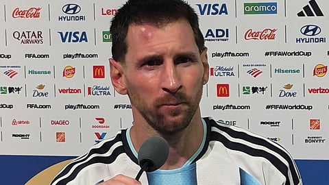 Argentina's Lionel Messi