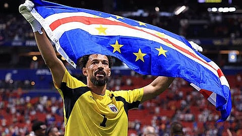 Cape Verde goalkeeper Vozinha