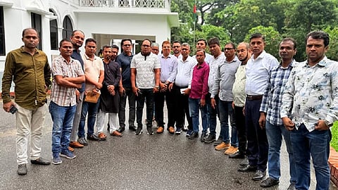 Disgruntled leaders at Mirza Fakhrul's house in Dhaka 