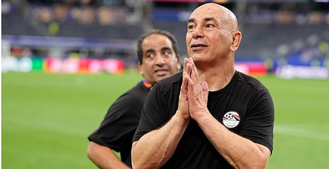 Egypt coach Hossam Hassan. 