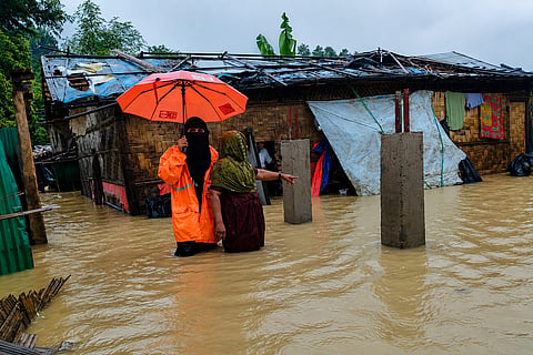 Beyond homes, the disaster damaged critical Rohingya camp infrastructure