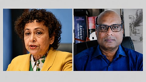 Irene Khan and AKM Wahiduzzaman