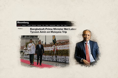 Tarique Rahman met labour tycoon Amin on Malaysia trip: Bloomberg
