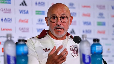 Spain coach Luis De La Fuente