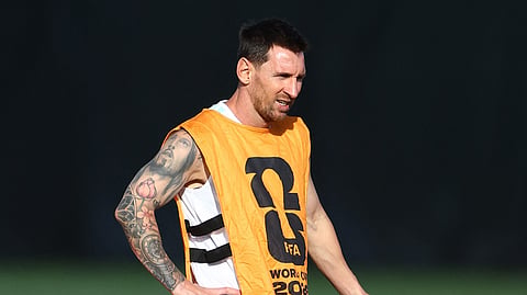 Argentina's Lionel Messi