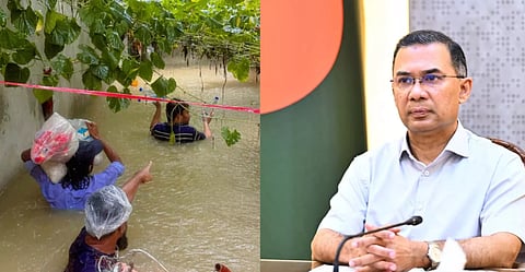 PM holds a virtual meeting from the Prime Minister's Office to address flood situation