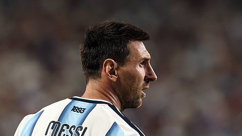 Argentina's Lionel Messi. 