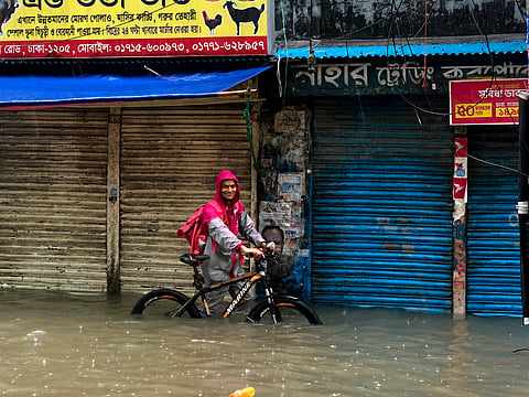 Every monsoon downpour turns thousands of app-based delivery riders into reluctant frontline workers