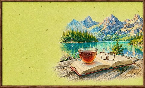 Books have successfully evolved from passive holiday accessories into the structural framework of the itinerary itself