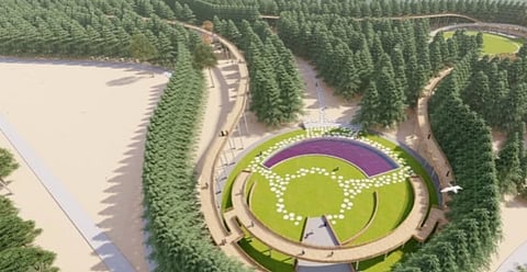 Representational image of a park