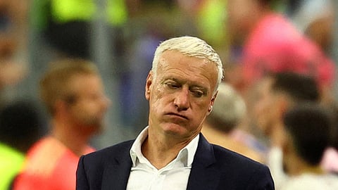 France coach Didier Deschamps