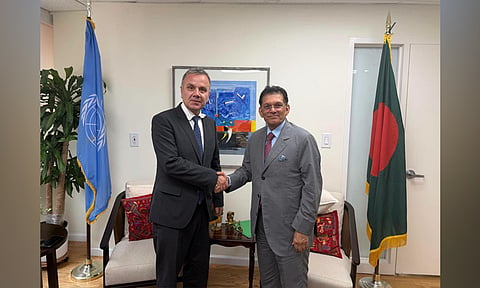 UNGA President-elect Khalilur vows open, inclusive presidency