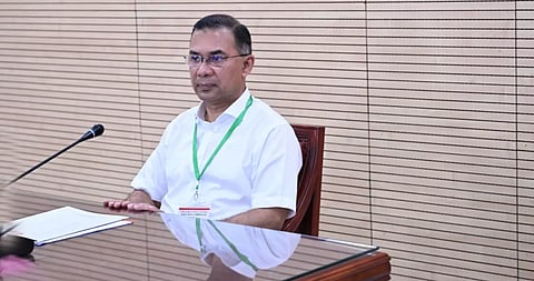 Prime Minister Tarique Rahman.