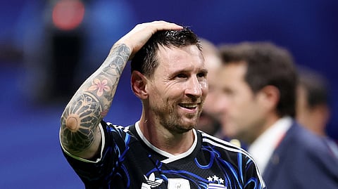 Argentina's Lionel Messi