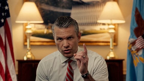 Secretary of Defense Pete Hegseth