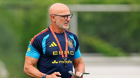 Spain coach Luis De La Fuente