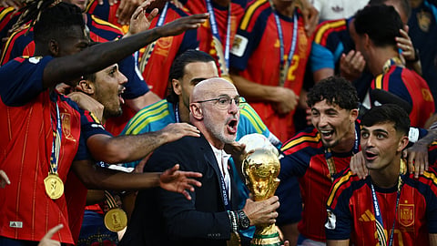 Spain coach De la Fuente hails world-class players