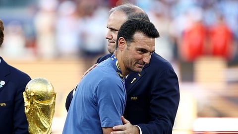 Argentina coach Lionel Scaloni